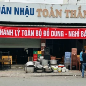 Thanh Lý Quán Nhậu Trọn Gói Giá Cao TPHCM